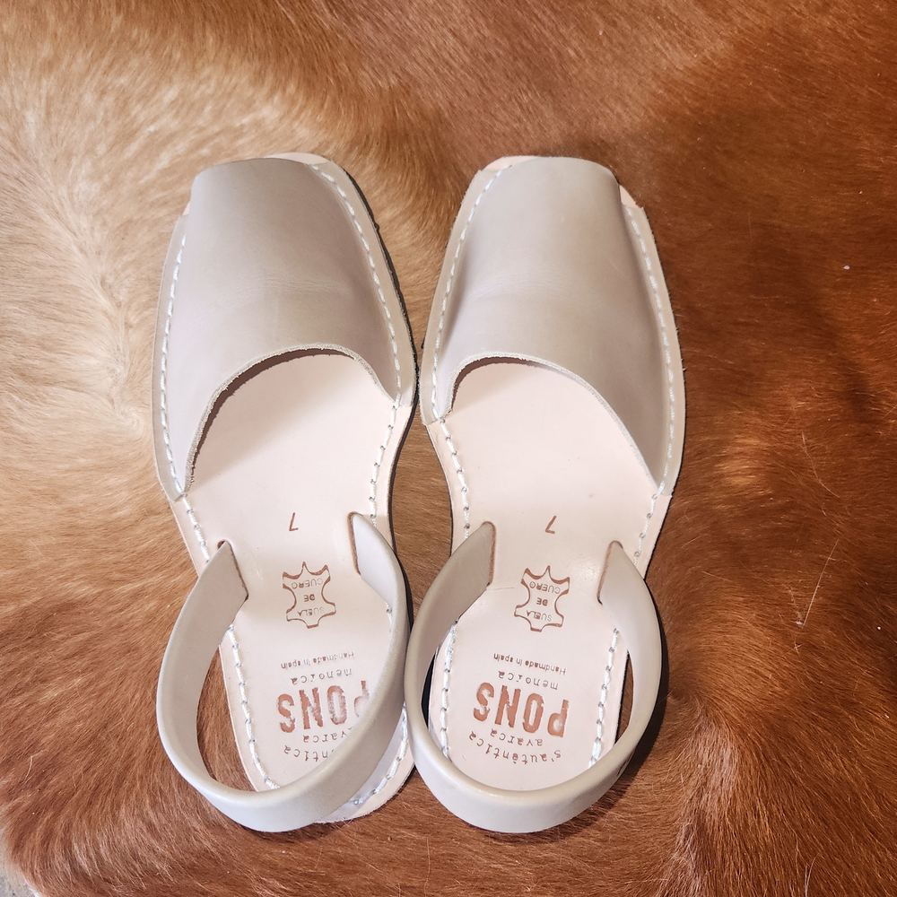 Women's Tan Leather Sandals